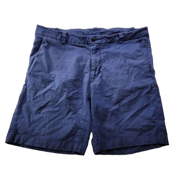 Lululemon Commission Classic-Fit Short Men 38 Navy Golf Lightweight 9" - Picture 1 of 9